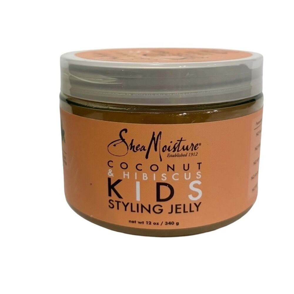 SheaMoisture Kids Coconut Hibiscus Styling Jelly 12oz Curly Hair Define Hold NEW
